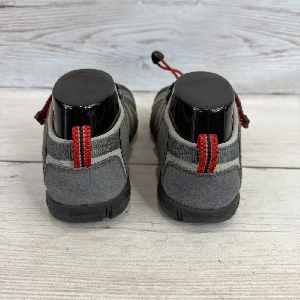 KEEN Newport H2 Sandals Gray Red Water Hiking Shoes 1022985 Men's Size 6